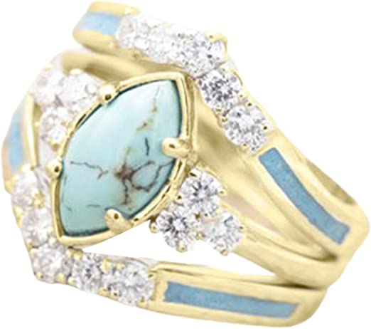 Anillo Turquesa Joyeria fina 3 en 1 50% OFF - Image 4