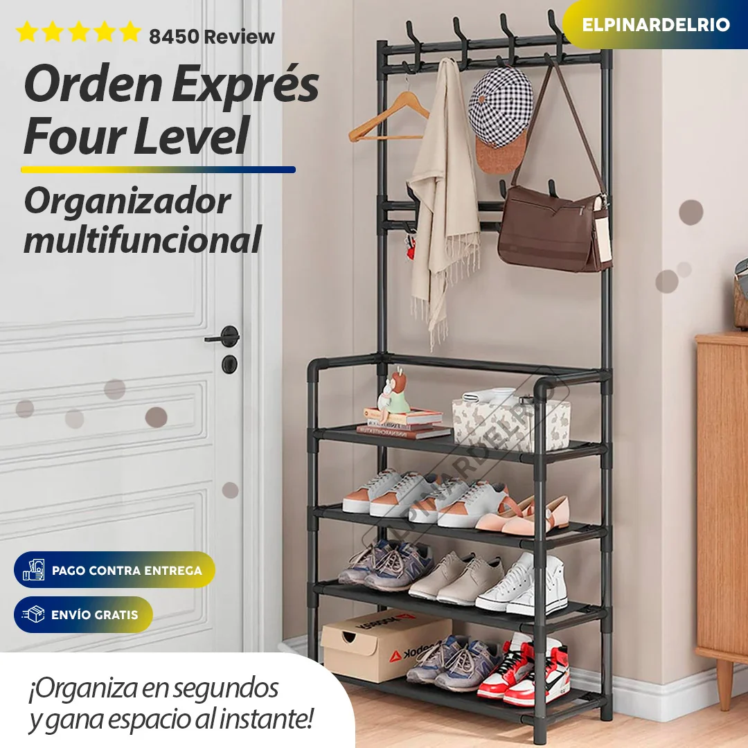 PERCHERO ZAPATERO MULTIFUNCIONAL 50% OFF - Image 2
