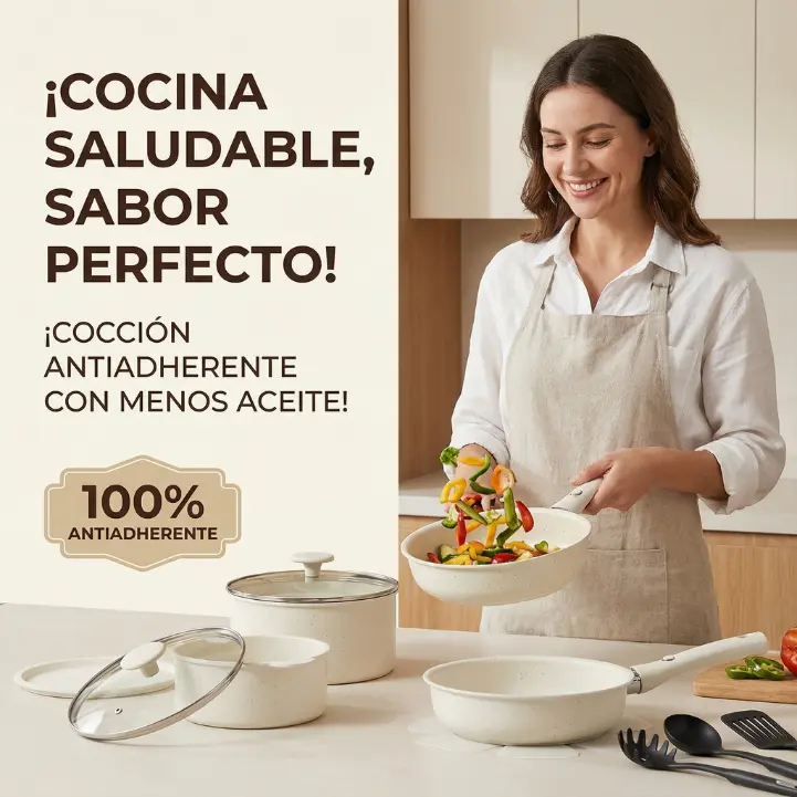 Batería de Cocina Carote Glass Edition 17 pcs - Image 3