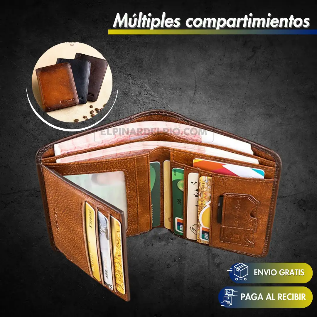 Billetera para hombres CUERO LUX 50%OFF - Image 3
