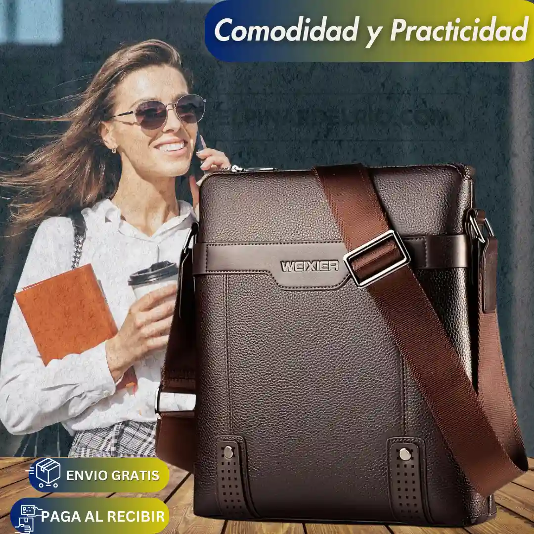 Bolso de cuero Unisex Flex Bag 50%OFF - Image 2