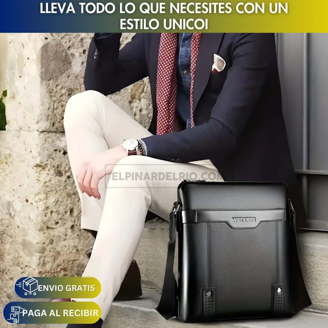 Bolso de cuero Unisex Flex Bag 50%OFF - Image 3
