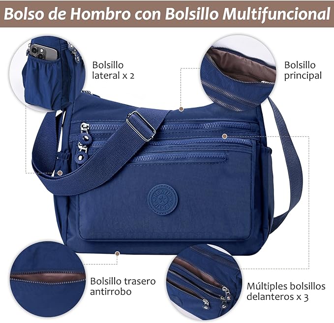 Bolso para damas WaterSafe Sling 50%OFF - Image 3