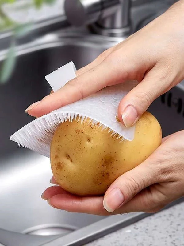 4 Cepillos Multifuncionales De Silicona Para Frutas Y Verduras 50% OFF - Image 2