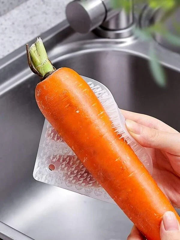 4 Cepillos Multifuncionales De Silicona Para Frutas Y Verduras 50% OFF - Image 4