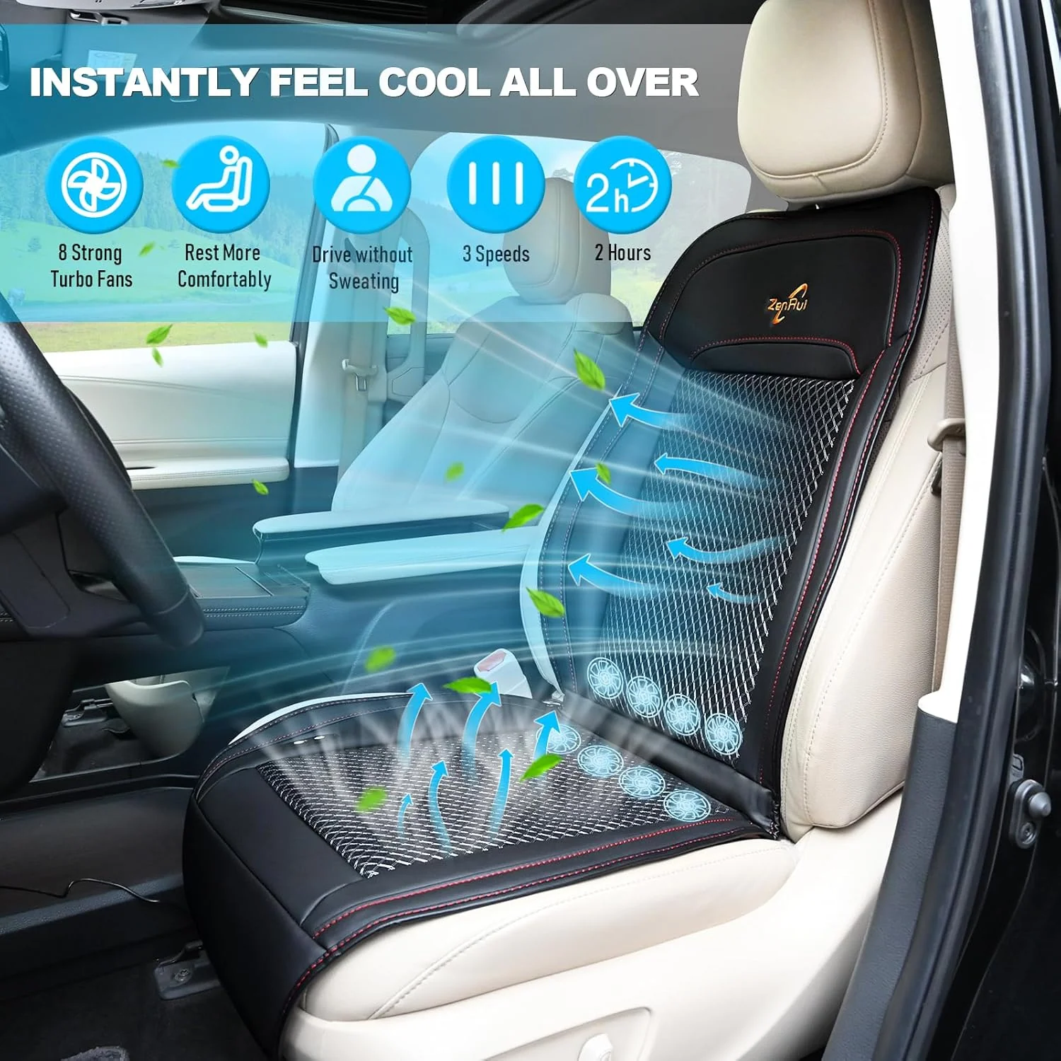 Cojín Enfriador para Asientos AirFlow Premium - Image 3