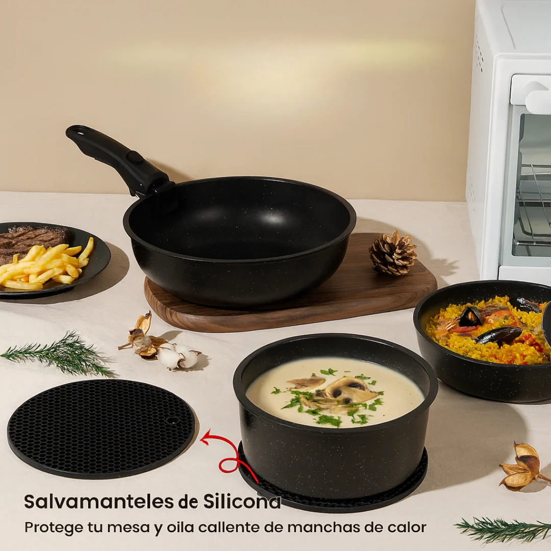SET 20 PIEZAS Cookware Antiadherente Premium - Image 4