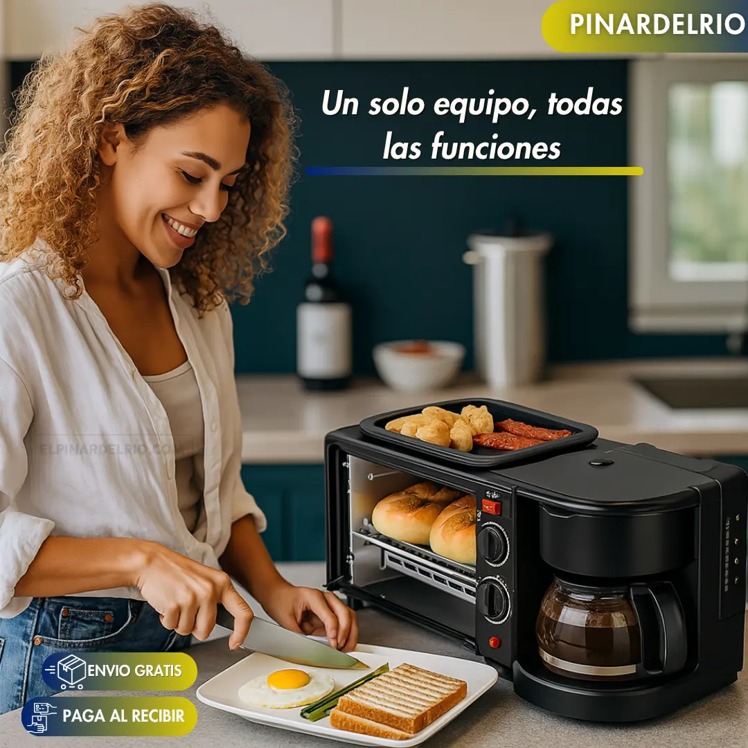 Horno 3en1 BreaBox + Afilador de Cuchillo GRATIS - Image 5