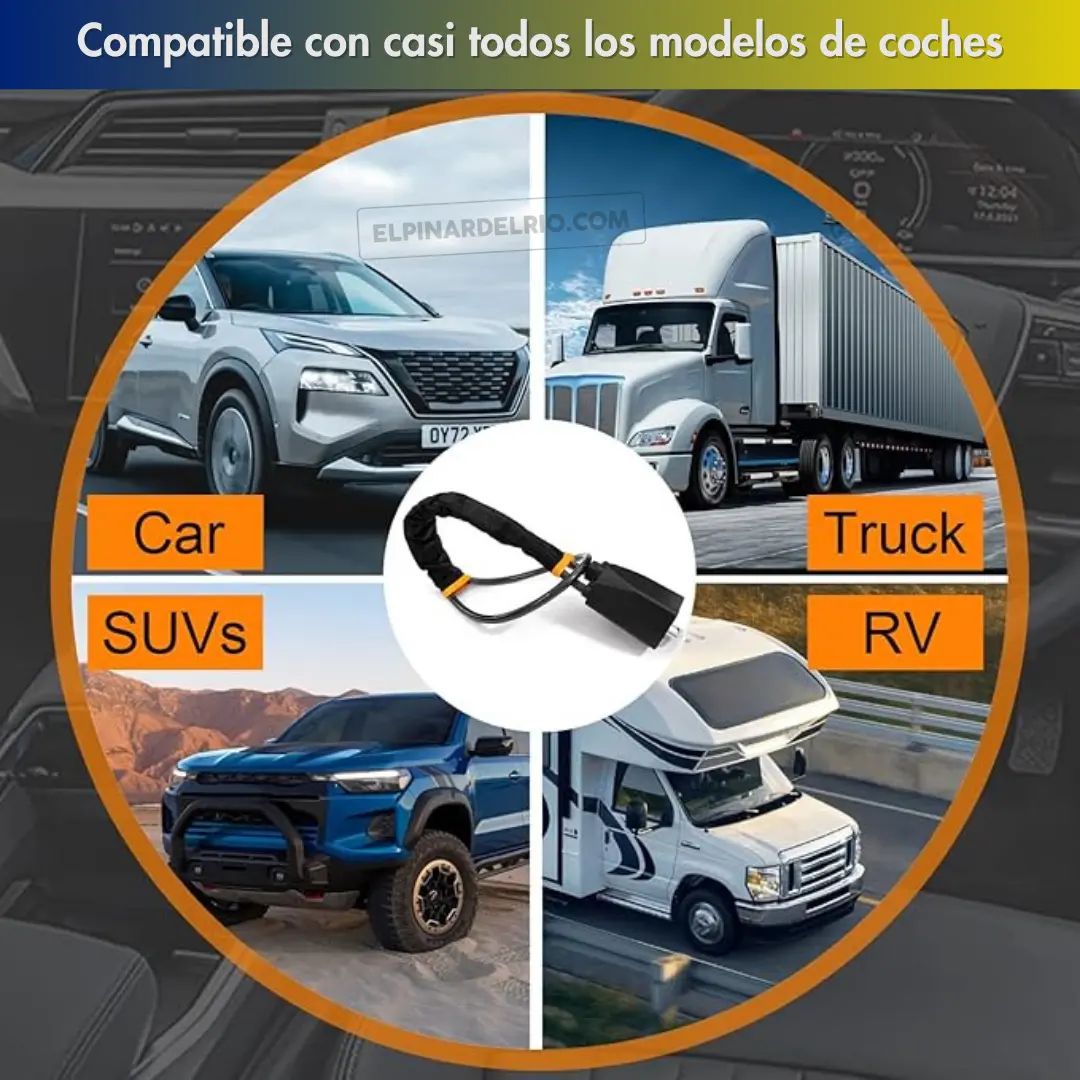 Dispositivo Antirrobo para volantes  Steer lock 50% OFF - Image 3