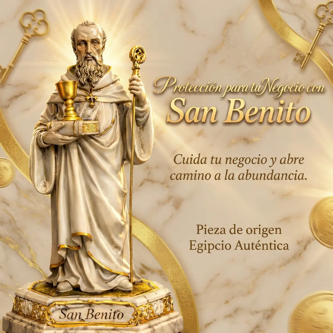San Benito Guardián Estatua de Protección - Image 3
