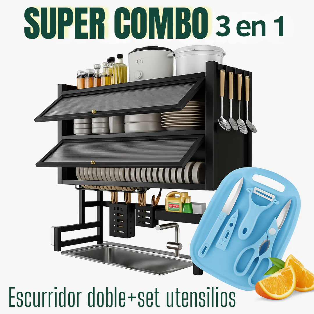 Escurridor DuoRack Super Combo 3 EN 1 - Image 3