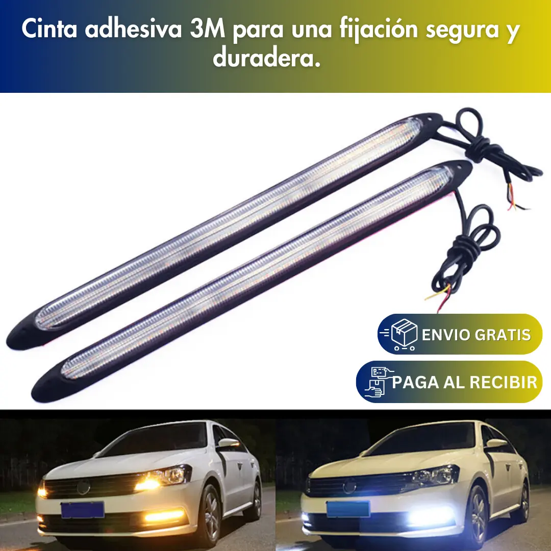 2 Piezas Tiras FaroFlex LED 50% OFF - Image 2