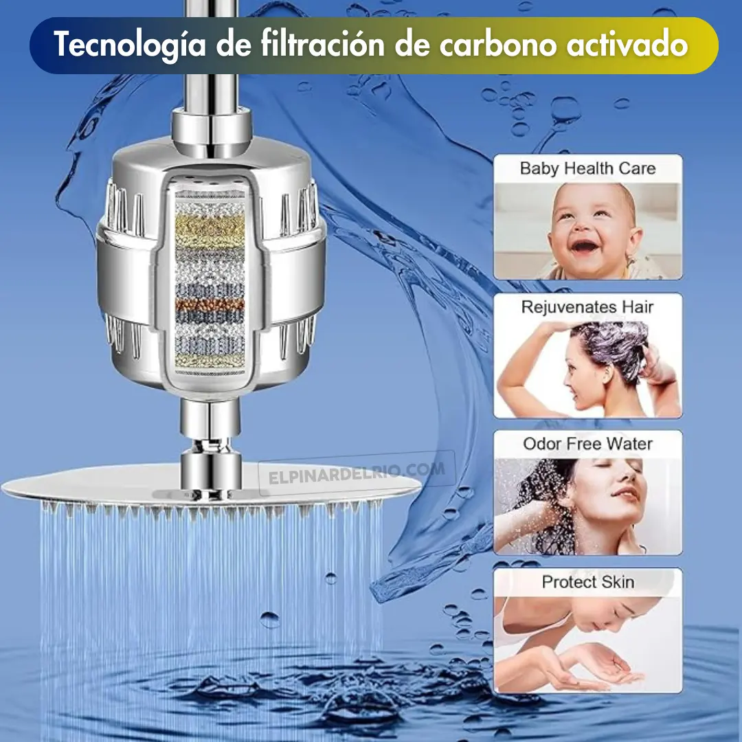 Filtro para duchas HydroClean +TAPETE GRATIS 50% OFF - Image 3