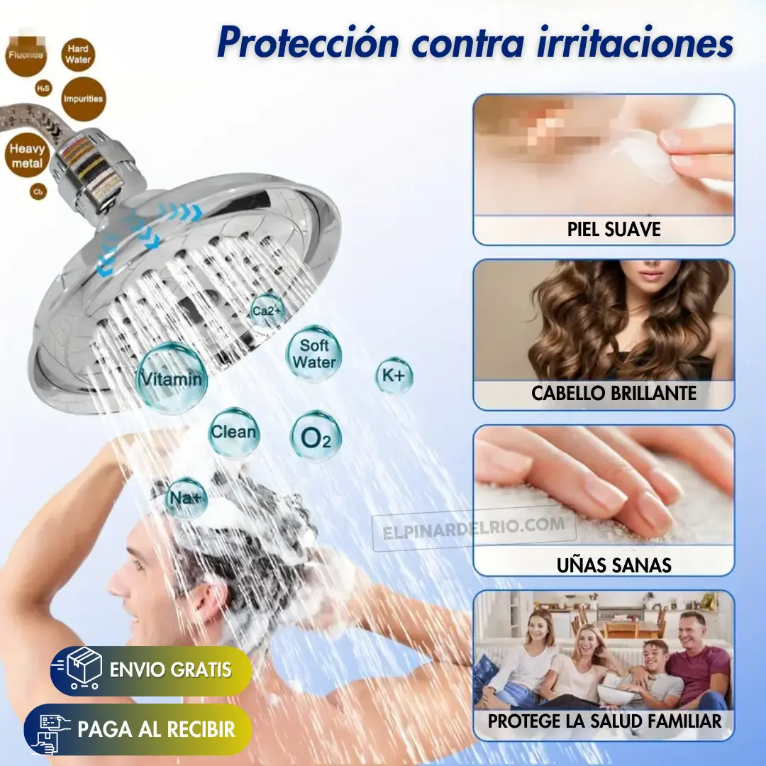 Filtro para duchas HydroClean +TAPETE GRATIS 50% OFF - Image 4
