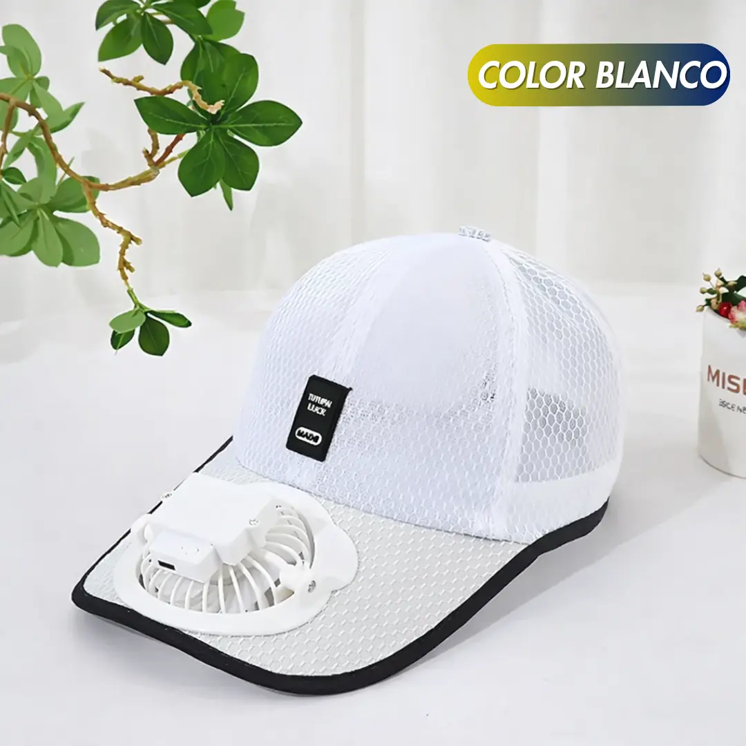 Gorra con Ventilador AirFlow - Image 5