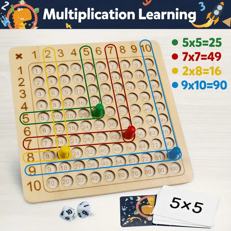 Juego de mesa de multiplicación KIDS 50%OFF - Image 3