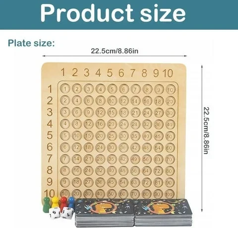 Juego de mesa de multiplicación KIDS 50%OFF - Image 5