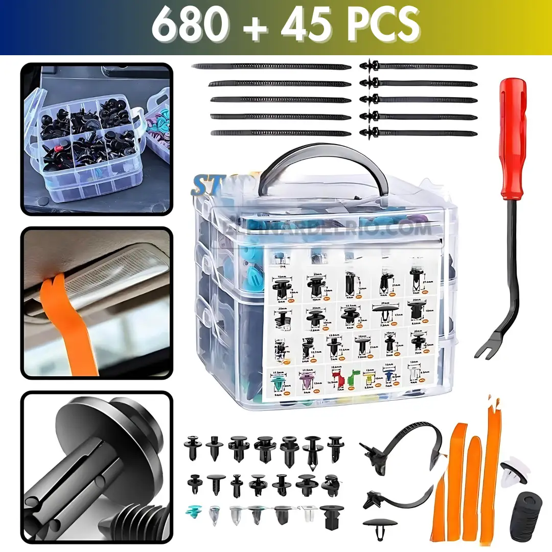 Kit de Clips y Sujetadores AutoFix 50% off - Image 2