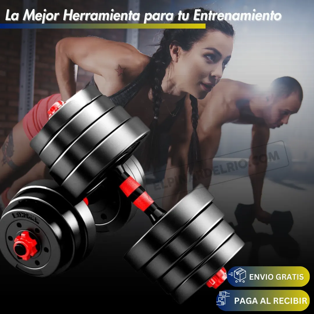 Kit Mancuernas ajustables Flexi Fit % OFF - Image 4
