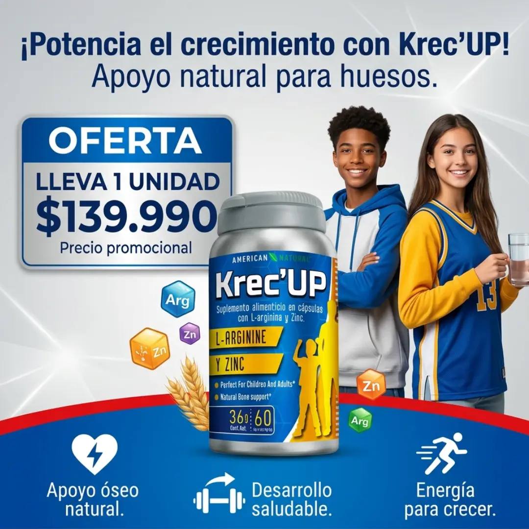KREC UP suplemento Alimenticio para jovenes - Image 3