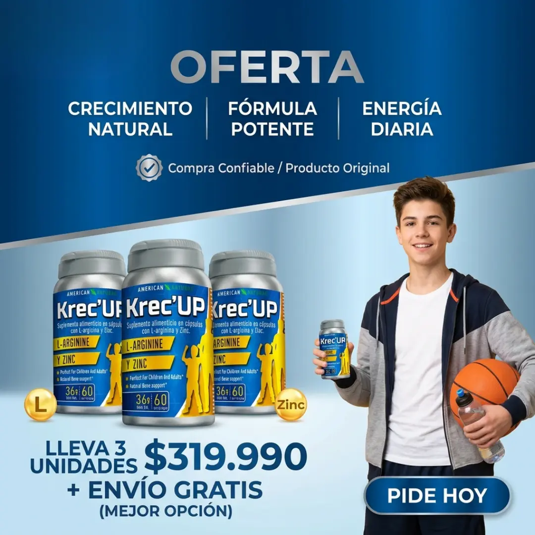 KREC UP suplemento Alimenticio para jovenes - Image 5