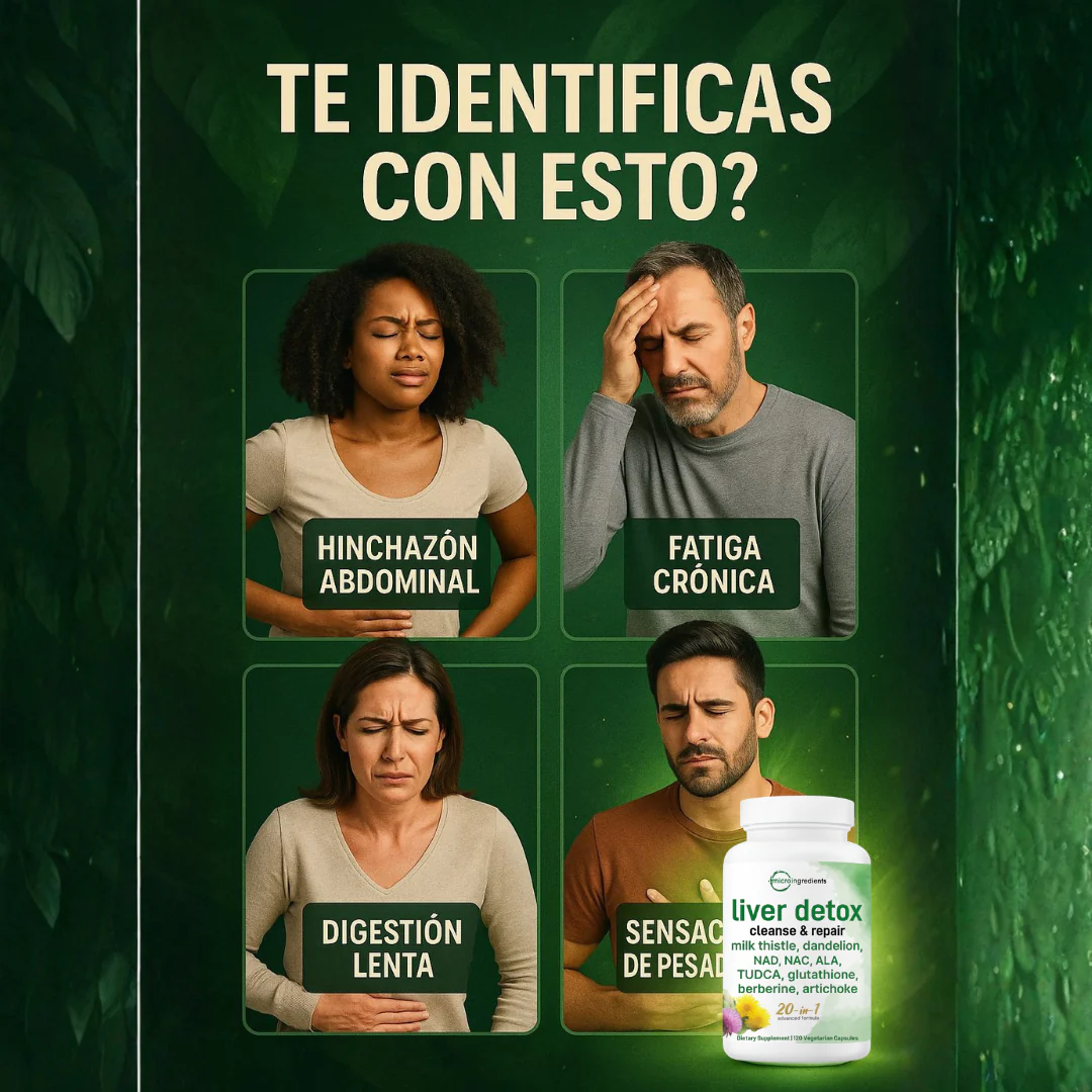Suplemento Herbal Regenerador Liver Detox – Cleanse & Repair - Image 3
