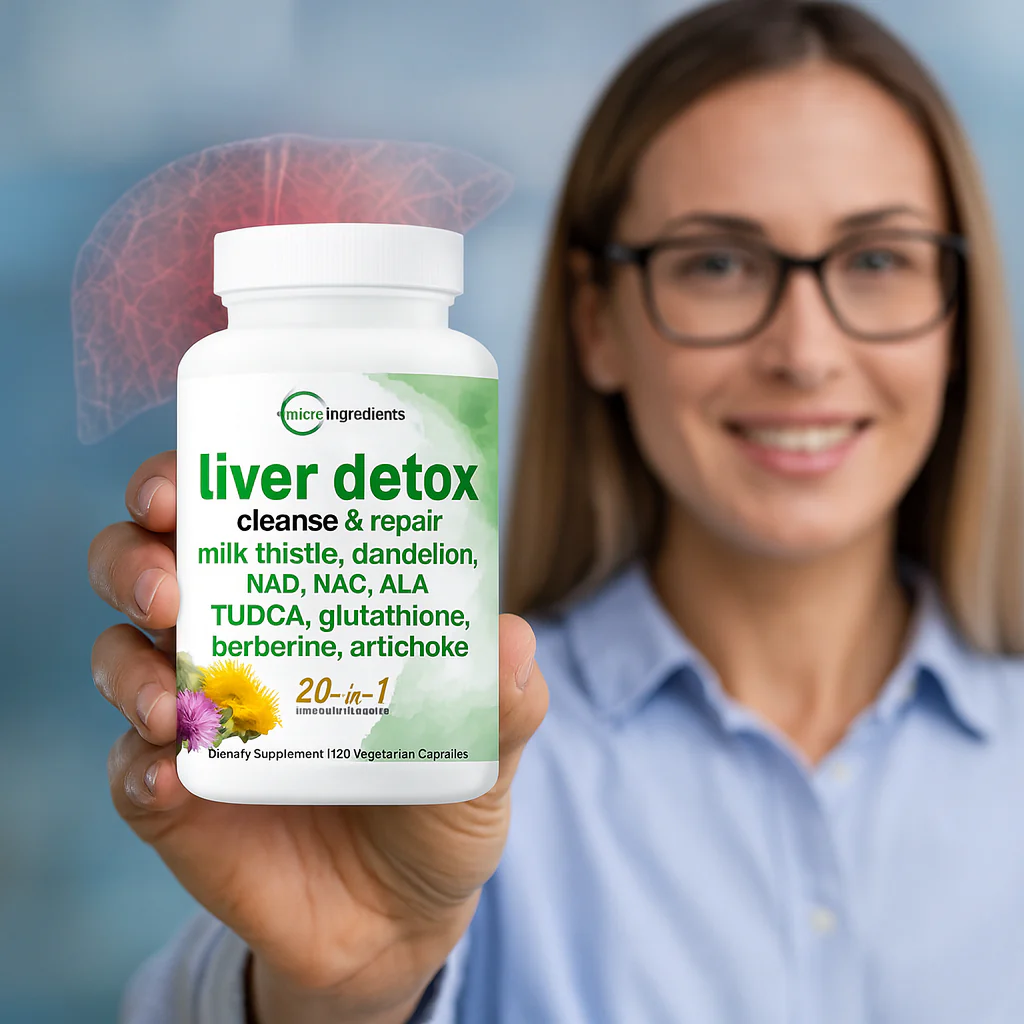 Suplemento Herbal Regenerador Liver Detox – Cleanse & Repair - Image 5