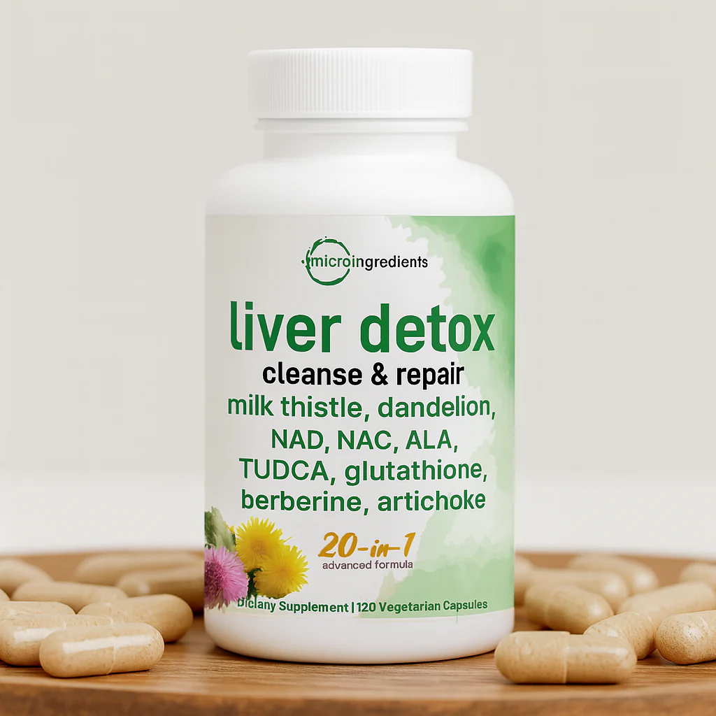 Suplemento Herbal Regenerador Liver Detox – Cleanse & Repair - Image 8