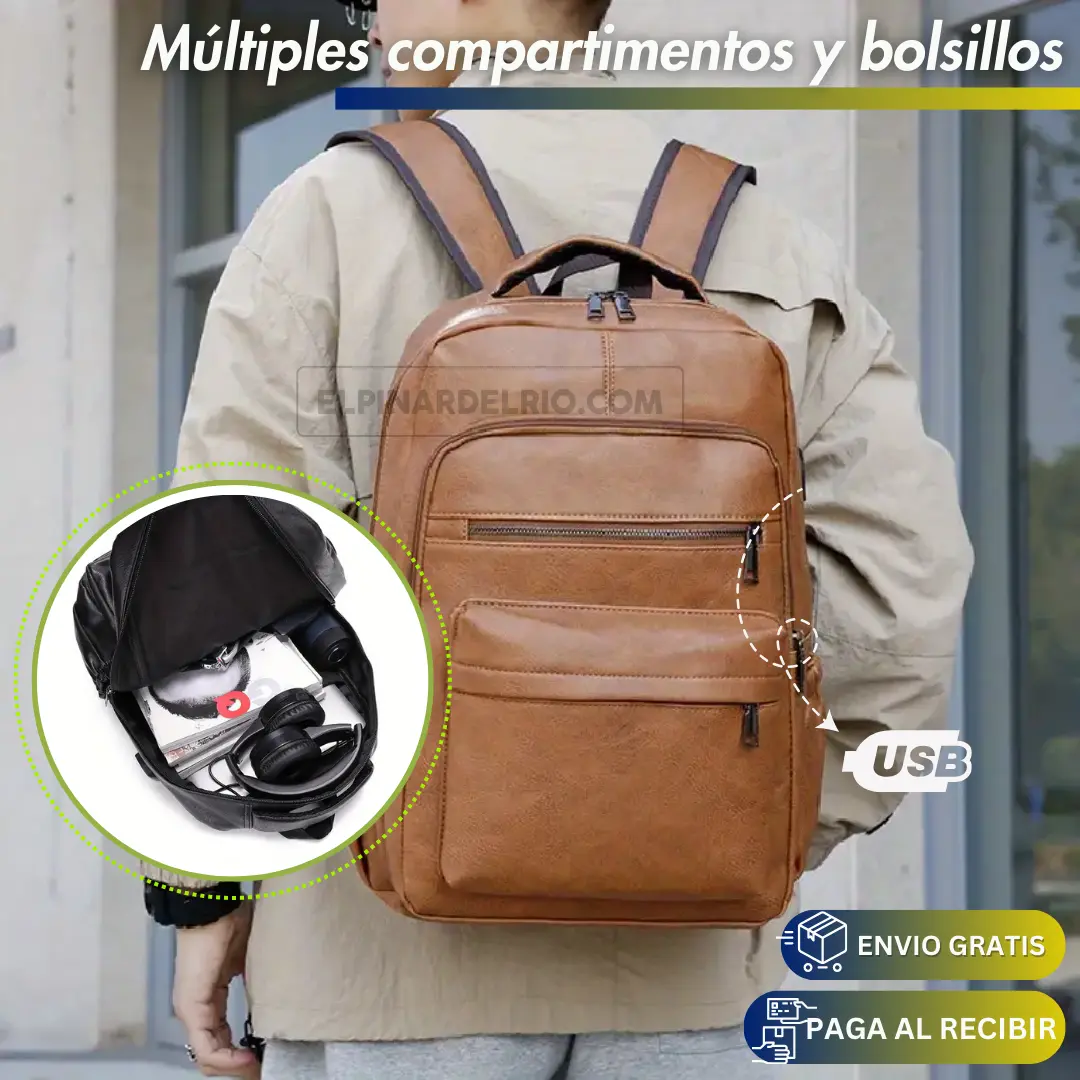 Mochila Unisex  USB-MAXI  50%OFF - Image 4