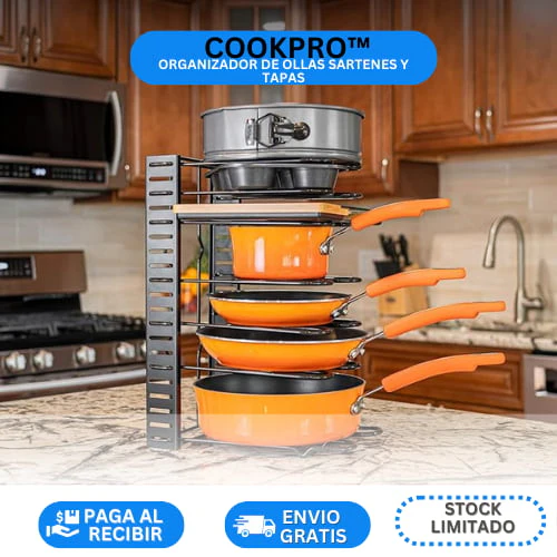 🍳 CookPro™ | Organizador de Ollas Sartes y Tapas - Image 4