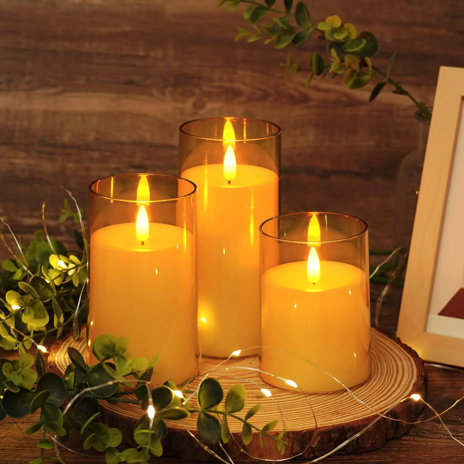 Pack X 3 Velas LED Glow Essence (Usa 2 baterías AAA) - Image 3