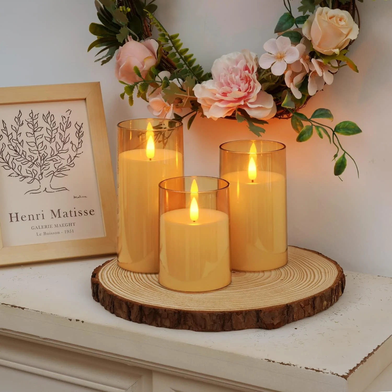 Pack X 3 Velas LED Glow Essence (Usa 2 baterías AAA) - Image 5