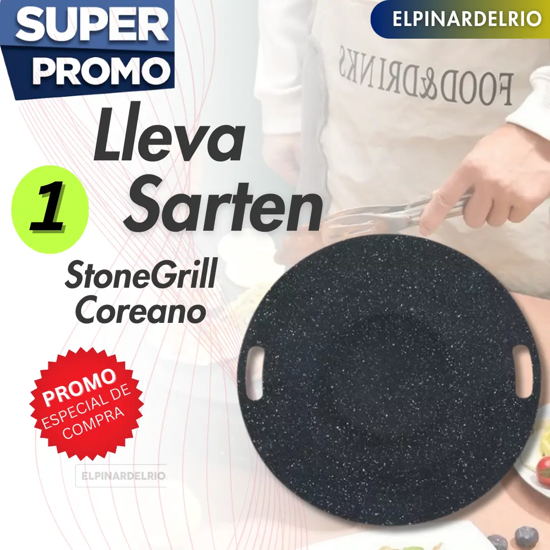 Sarten StoneGrill Coreano ¡De regalo! “50 Recetas para tu Sartén” - Image 2