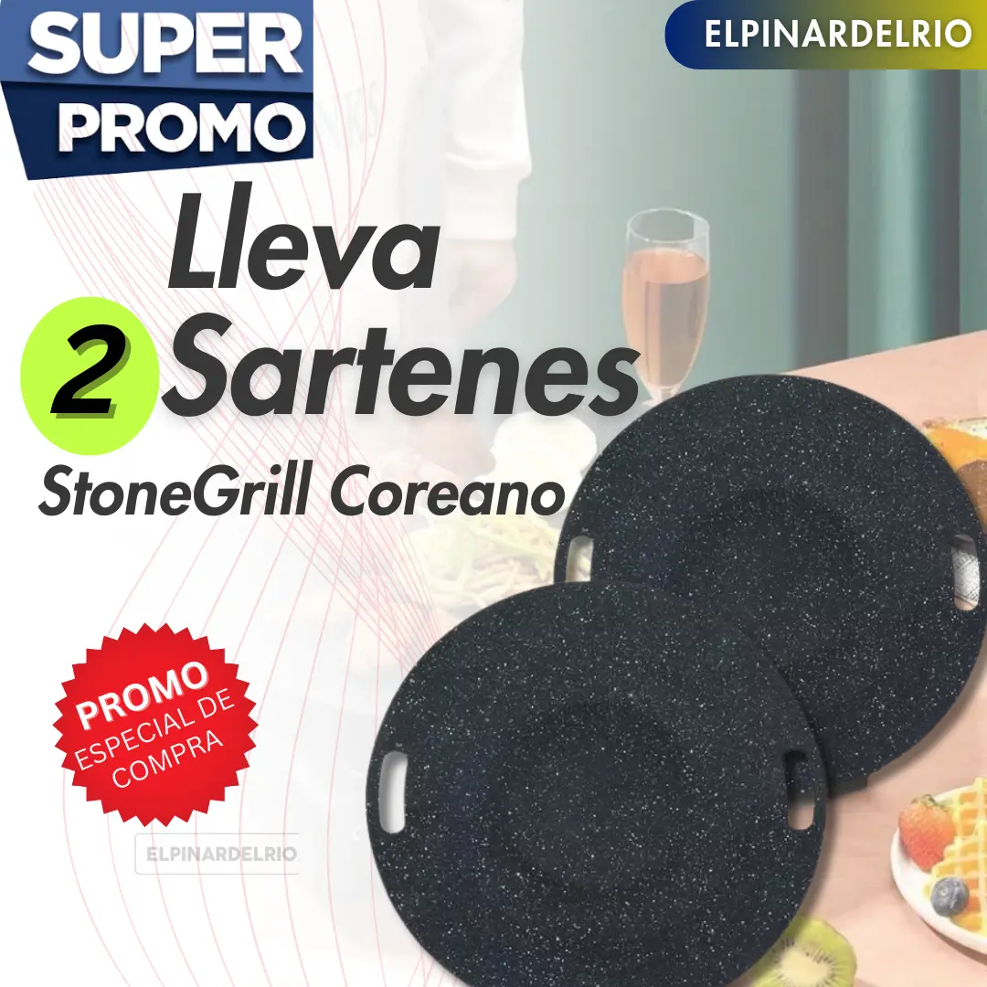 Sarten StoneGrill Coreano ¡De regalo! “50 Recetas para tu Sartén” - Image 3