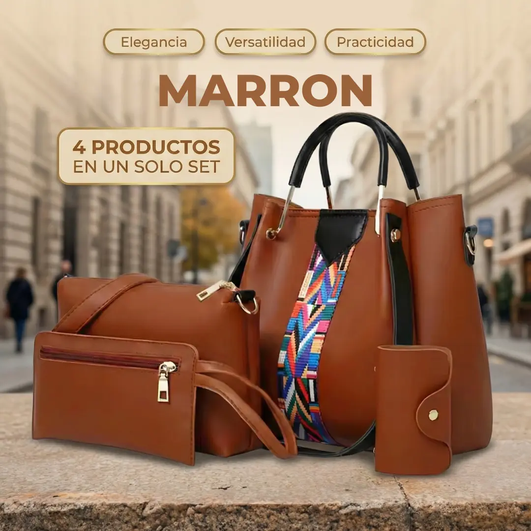 Set Elegance Tote 4 en 1 - Image 2