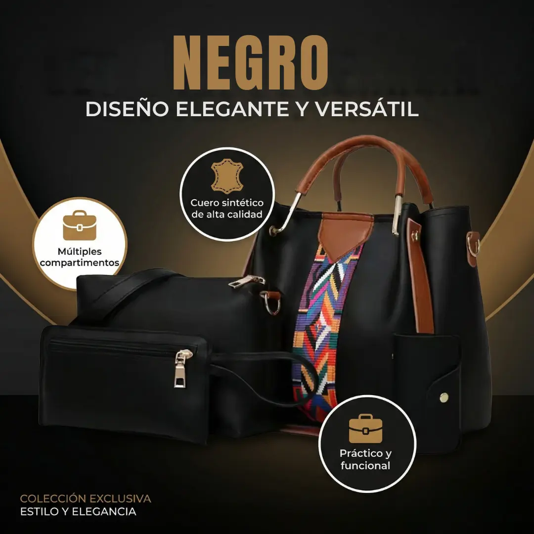 Set Elegance Tote 4 en 1 - Image 3