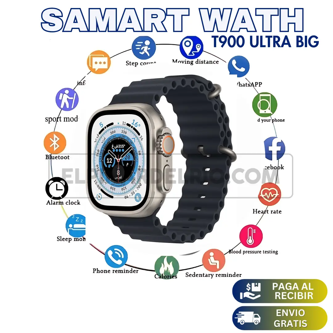 Smartwatch T900 ULTRA 50% OFF - Image 3