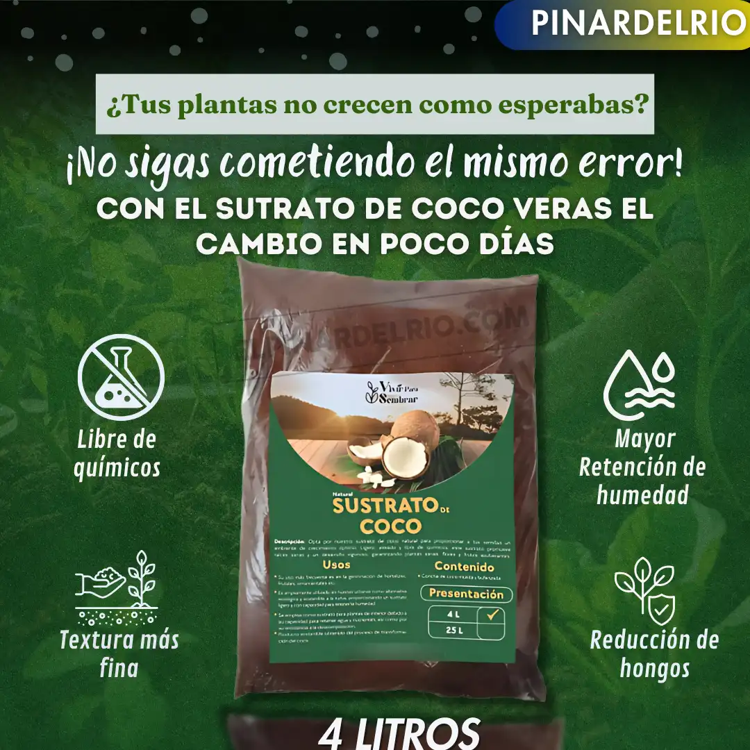 PAGUE 2 Y LLEVE 4 Sustrato de Coco Premium 50% OFF - Image 2
